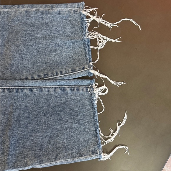 LOFT Straight Leg Women's Jeans in Light Blue Denim - Picture 4 of 6